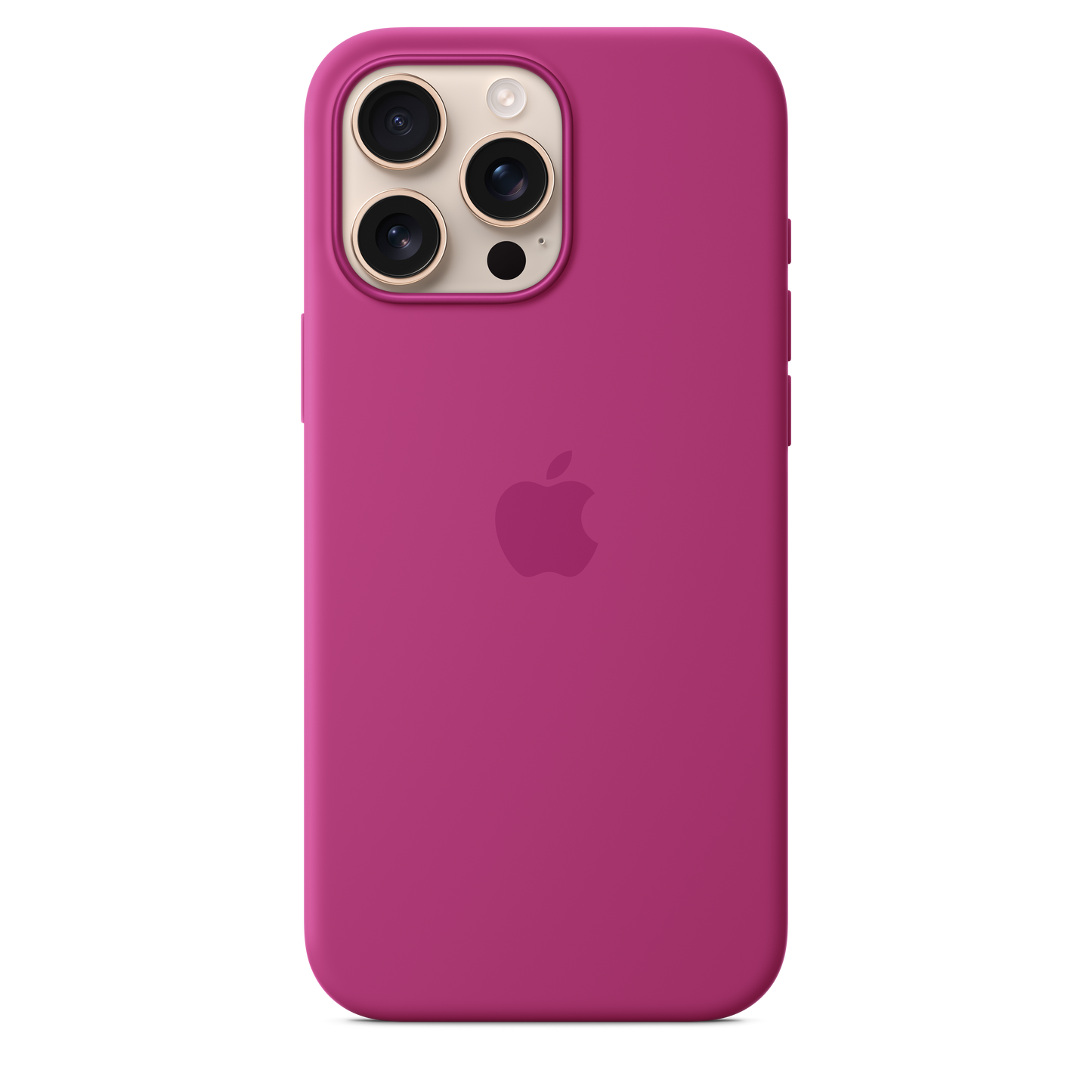 Apple Silicone Case MagSafe iPhone 16 Pro Max - Fuchsia