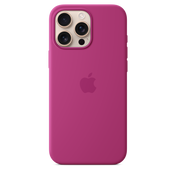 Apple Silicone Case MagSafe iPhone 16 Pro Max - Fuchsia