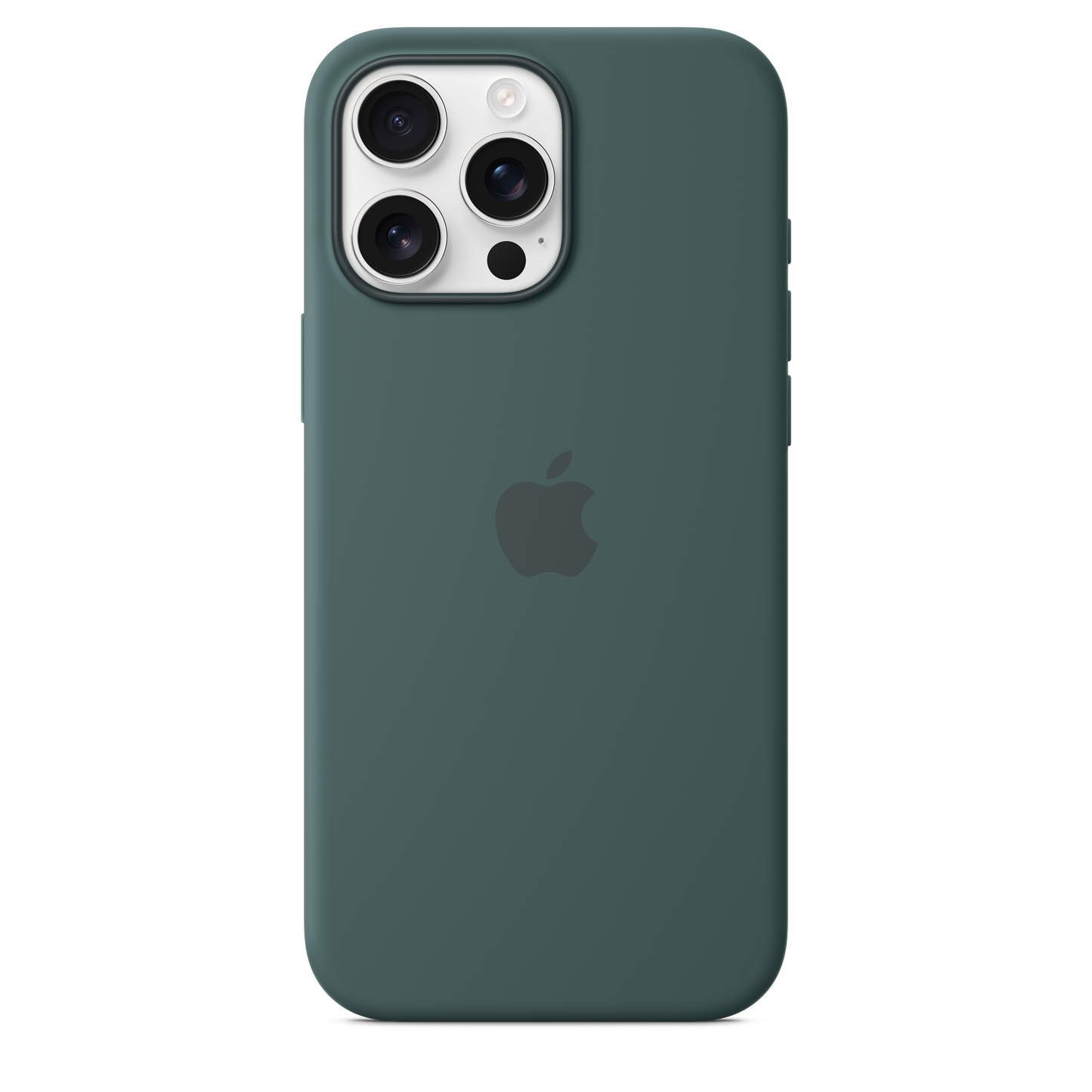 iPhone 16 Pro Max Silicone Case with MagSafe - Lake Green