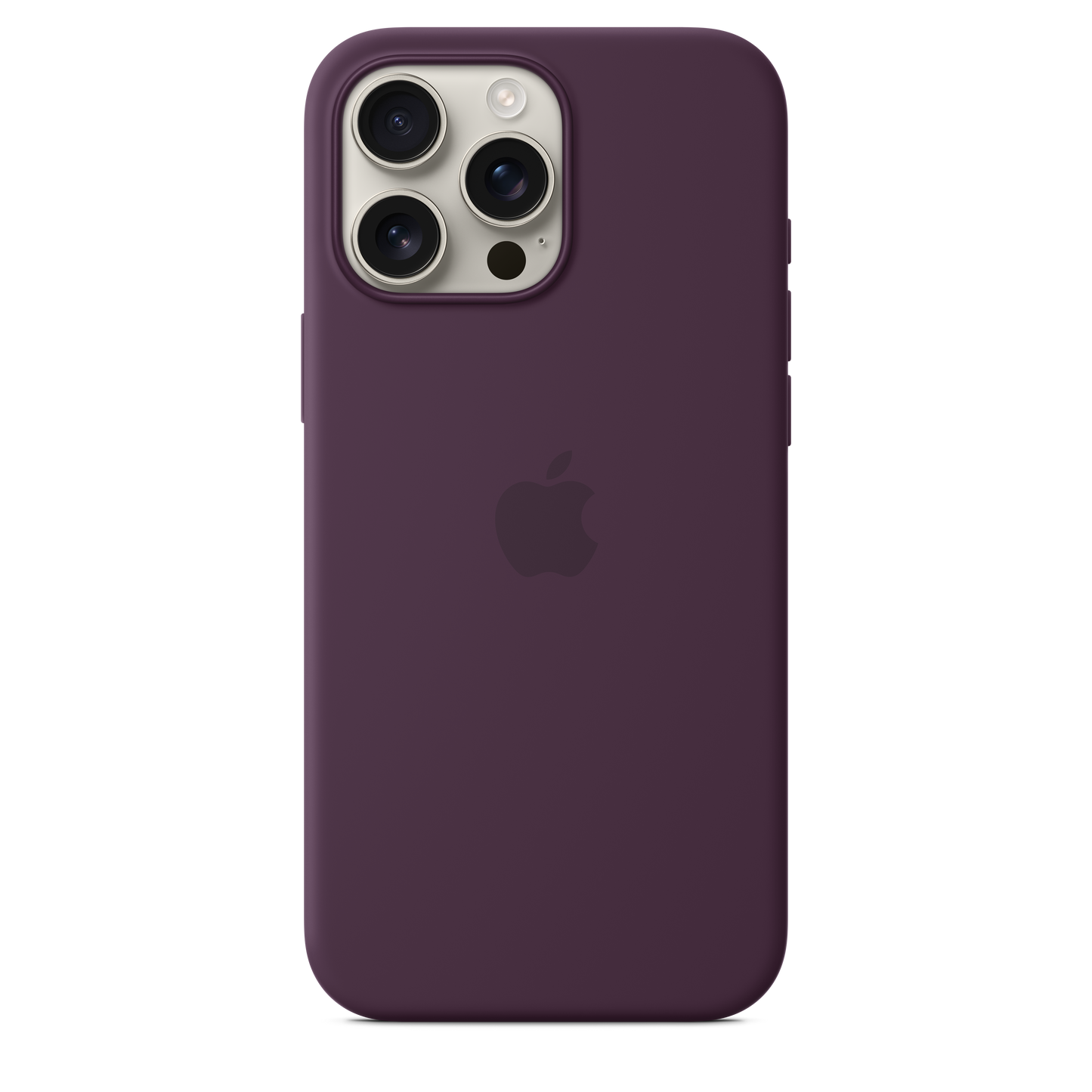 Apple Silicone Case MagSafe iPhone 16 Pro Max - Plum