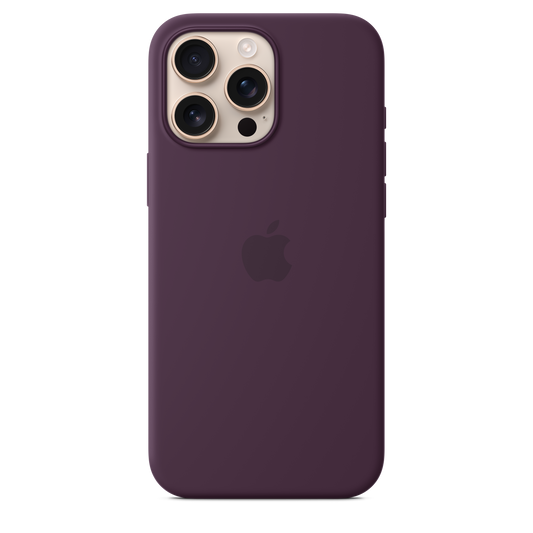 Apple Silicone Case MagSafe iPhone 16 Pro Max - Plum