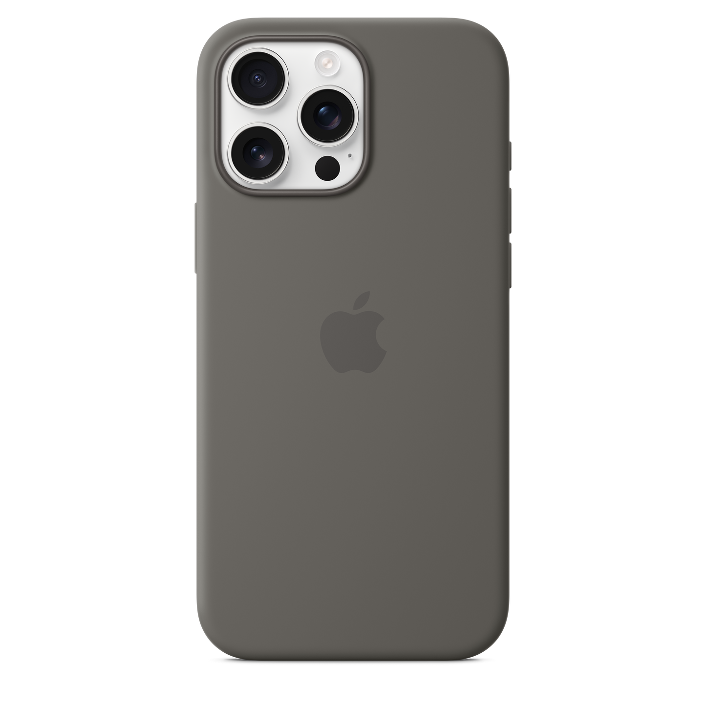 iPhone 16 Pro Max Silicone Case with MagSafe - Stone Grey