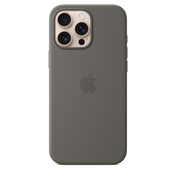 iPhone 16 Pro Max Silicone Case with MagSafe - Stone Grey