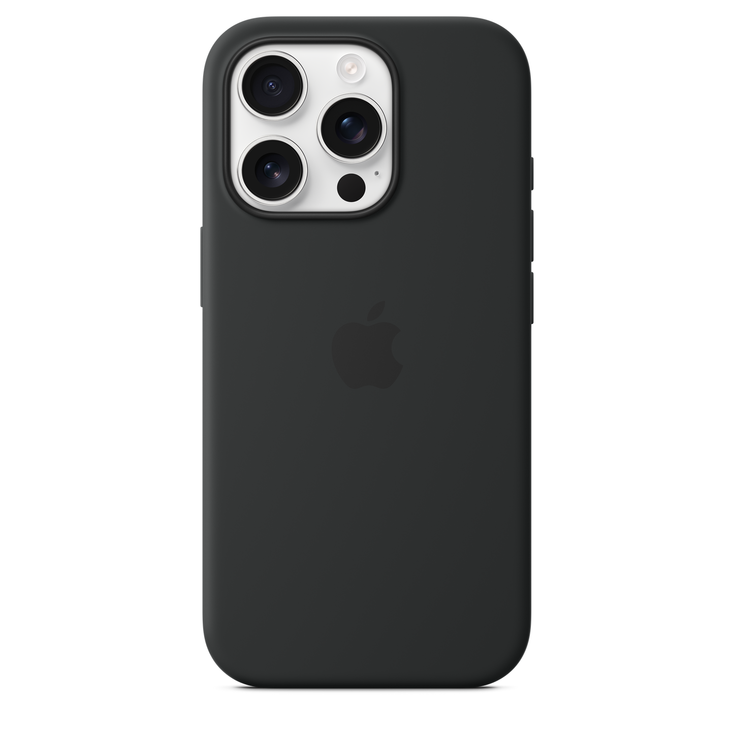 iPhone 16 Pro Silicone Case with MagSafe - Black