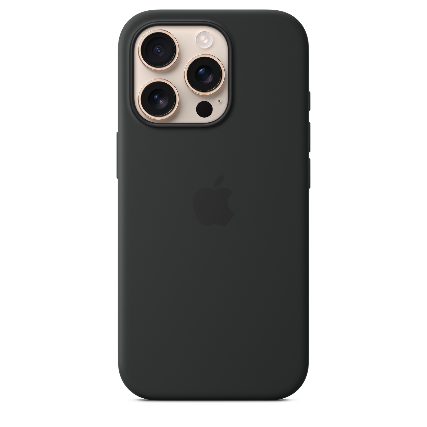 iPhone 16 Pro Silicone Case with MagSafe - Black