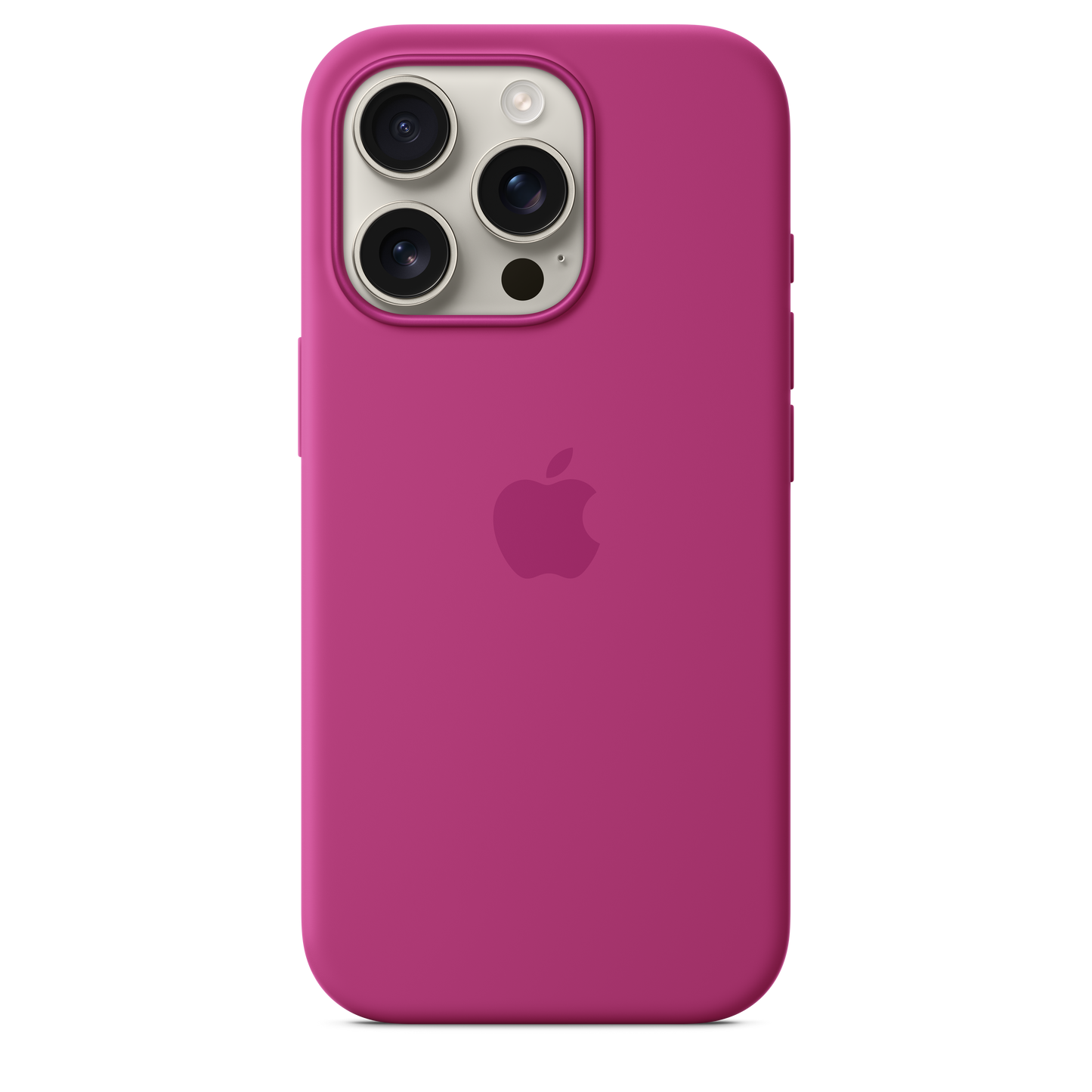 Apple Silicone Case MagSafe iPhone 16 Pro - Fuchsia