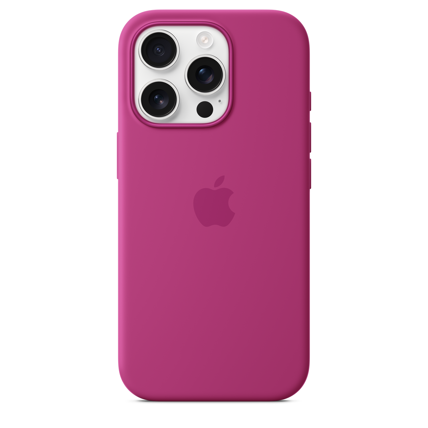 Apple Silicone Case MagSafe iPhone 16 Pro - Fuchsia