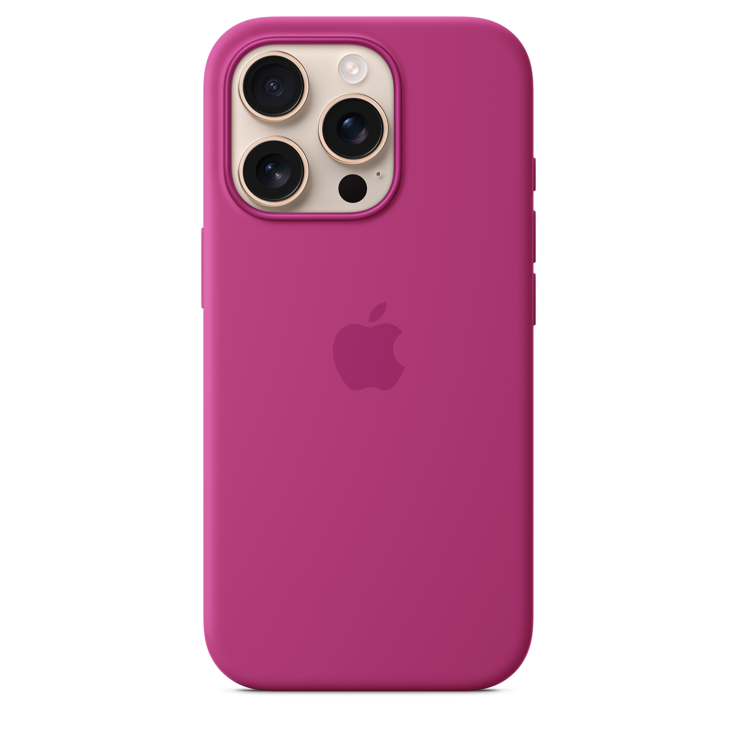 Apple Silicone Case MagSafe iPhone 16 Pro - Fuchsia