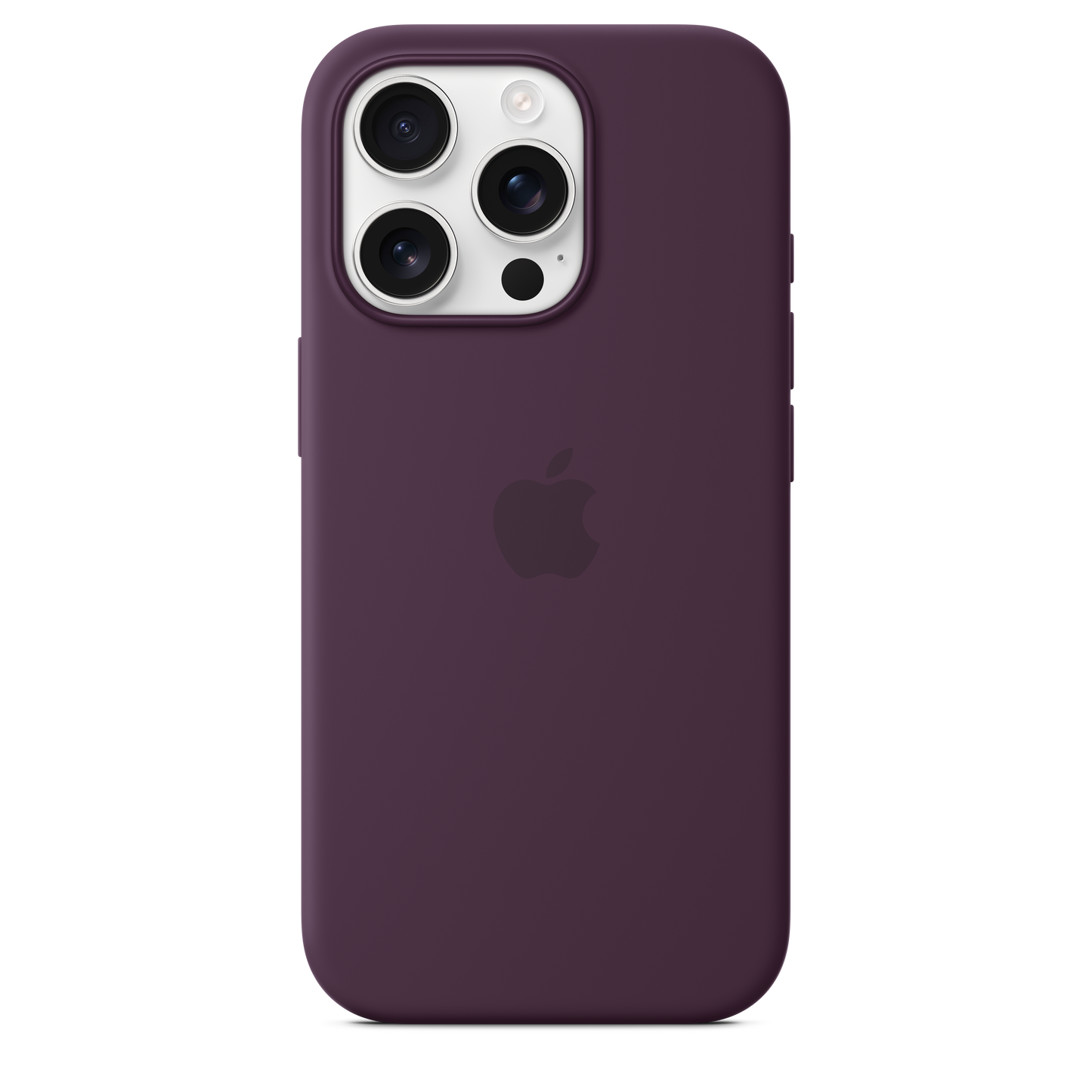 iPhone 16 Pro Silicone Case with MagSafe - Plum