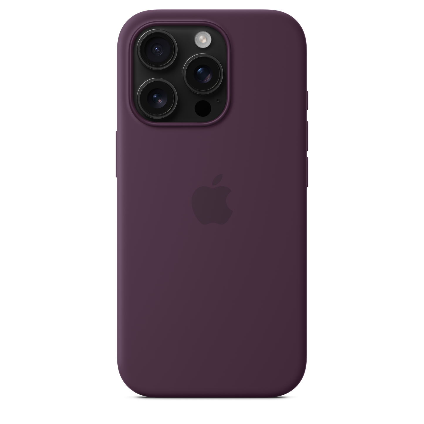 iPhone 16 Pro Silicone Case with MagSafe - Plum