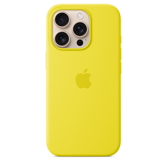 iPhone 16 Pro Silicone Case with MagSafe - Star Fruit