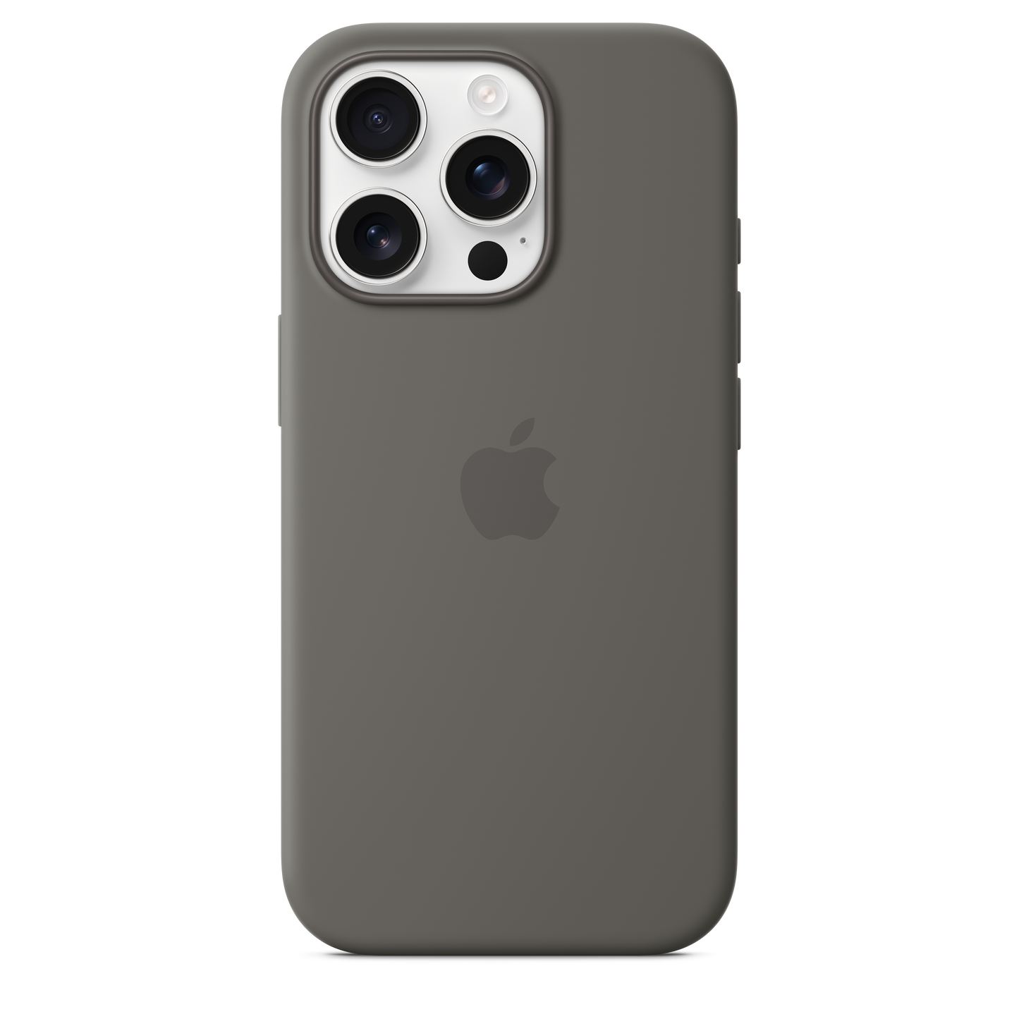 iPhone 16 Pro Silicone Case with MagSafe - Stone Grey