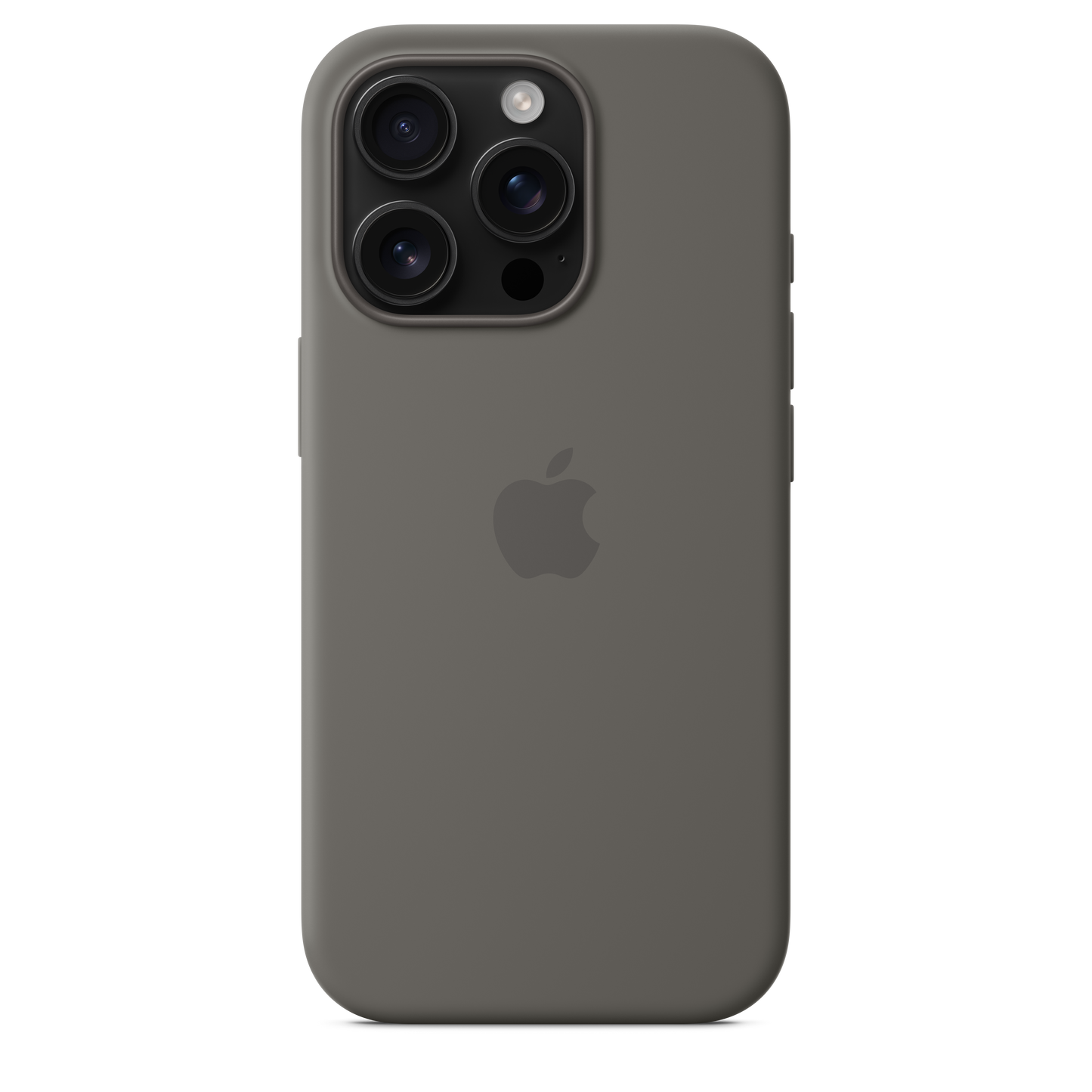 iPhone 16 Pro Silicone Case with MagSafe - Stone Grey