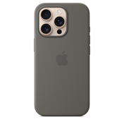 iPhone 16 Pro Silicone Case with MagSafe - Stone Grey