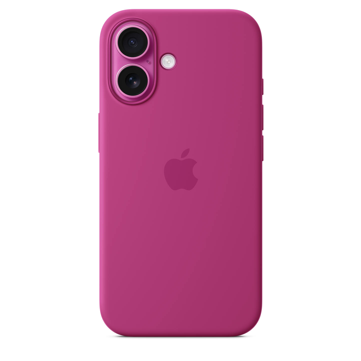 iPhone 16 Silicone Case with MagSafe - Fuchsia