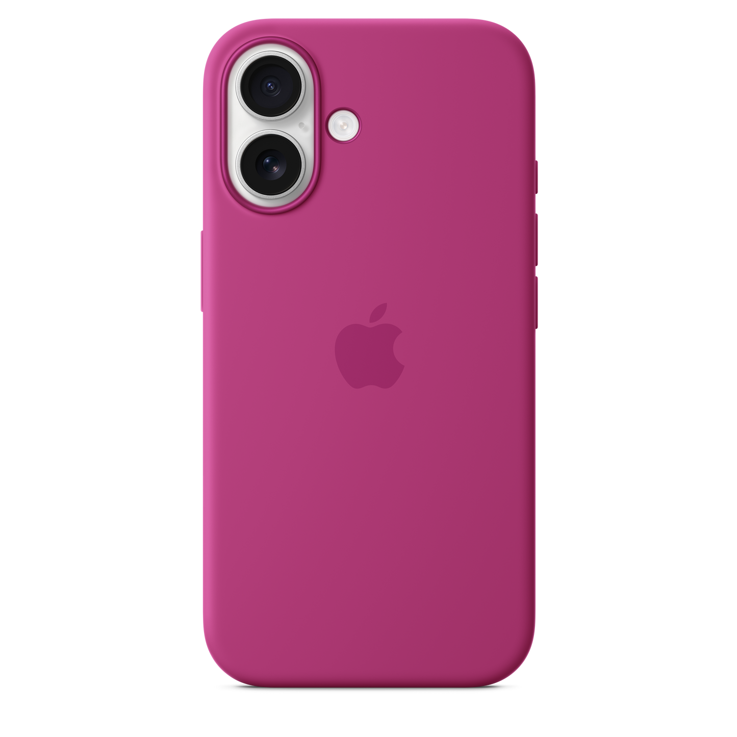 iPhone 16 Silicone Case with MagSafe - Fuchsia