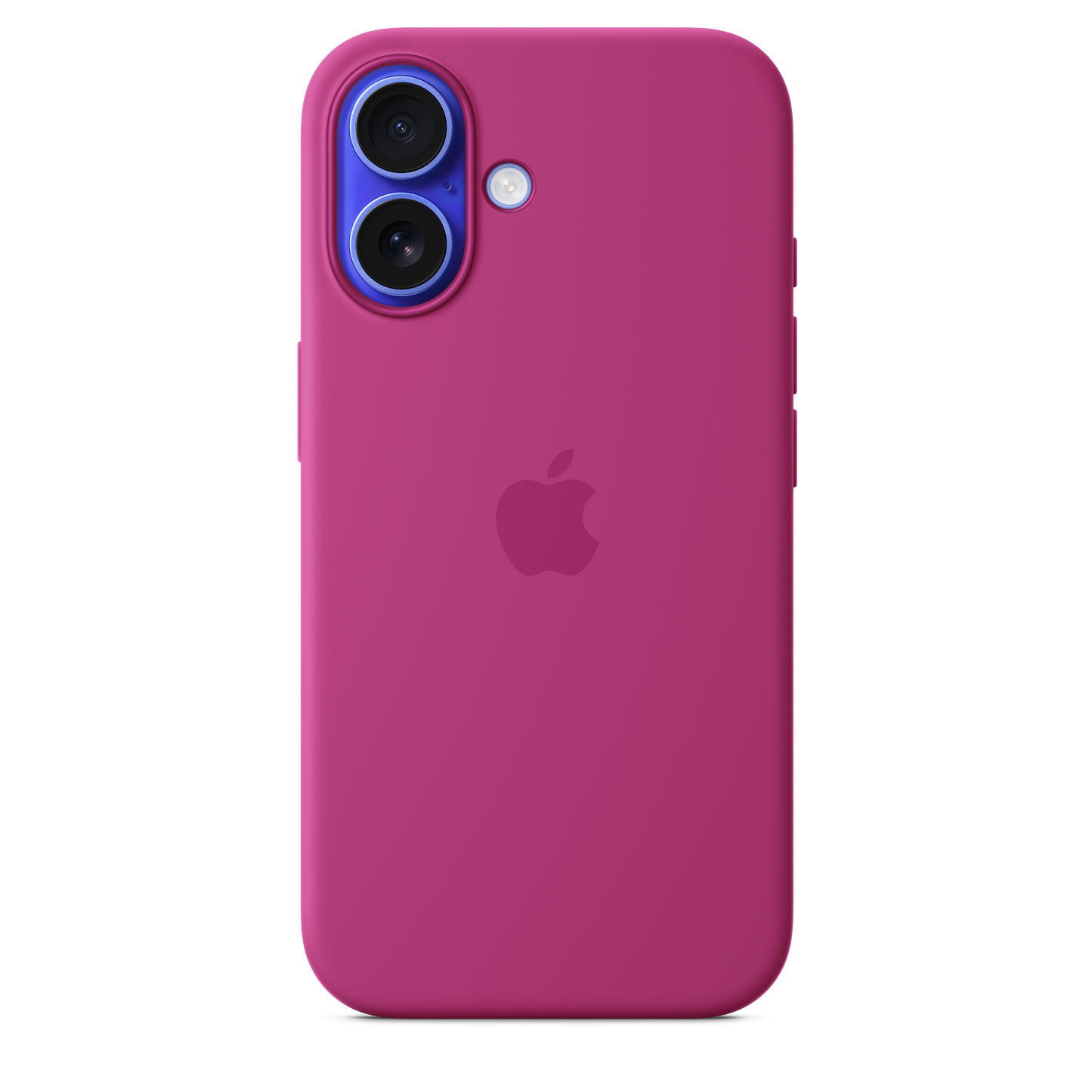 iPhone 16 Silicone Case with MagSafe - Fuchsia