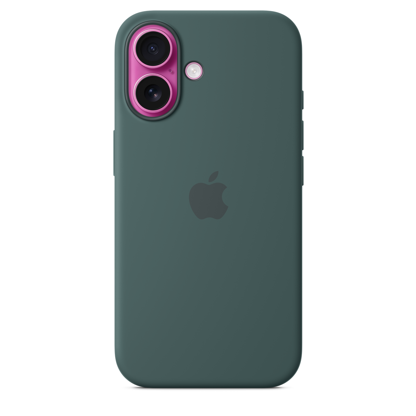 iPhone 16 Silicone Case with MagSafe - Lake Green