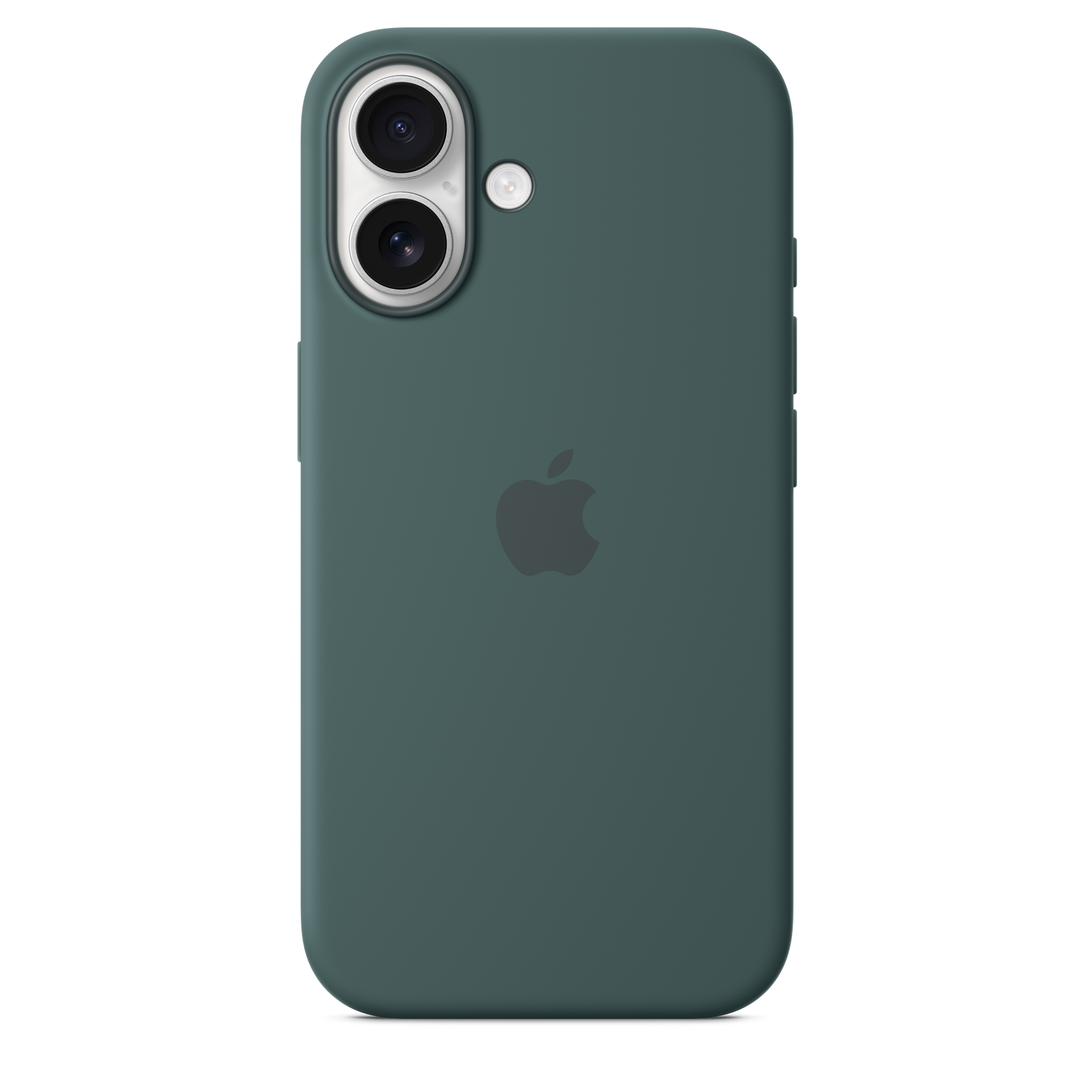 iPhone 16 Silicone Case with MagSafe - Lake Green