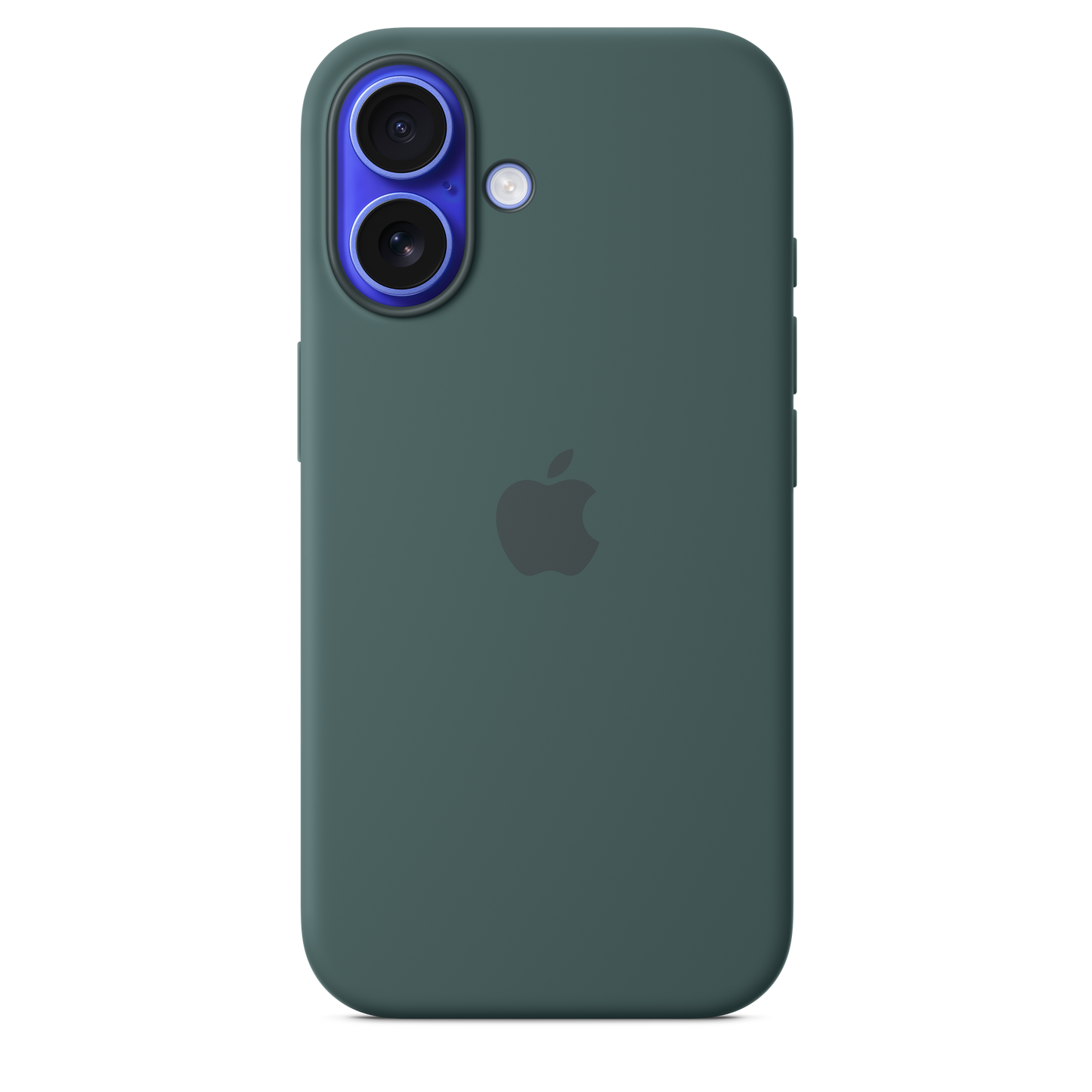 iPhone 16 Silicone Case with MagSafe - Lake Green