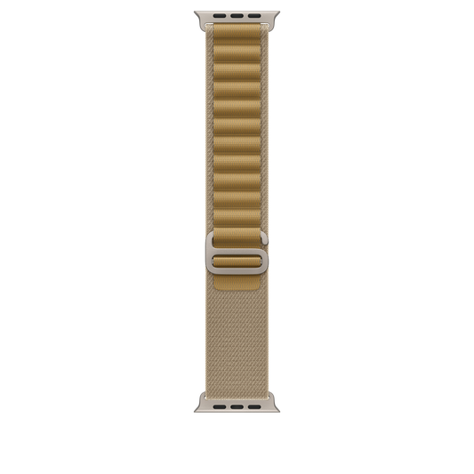 Apple Alpine Loop 49mm Small - NaturalTitaniumFinish/Tan