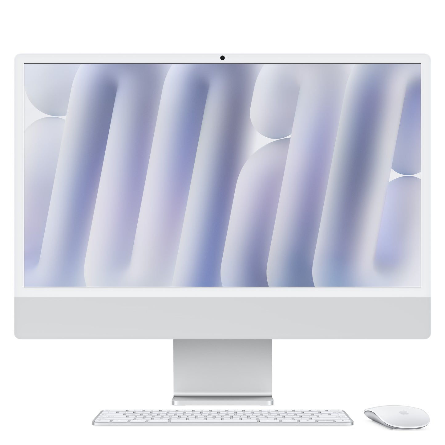 24-inch iMac with Retina 4.5K display: Apple M4 chip with 10-core CPU and 10-core GPU, 256GB SSD , Nano-texture glass - Silver