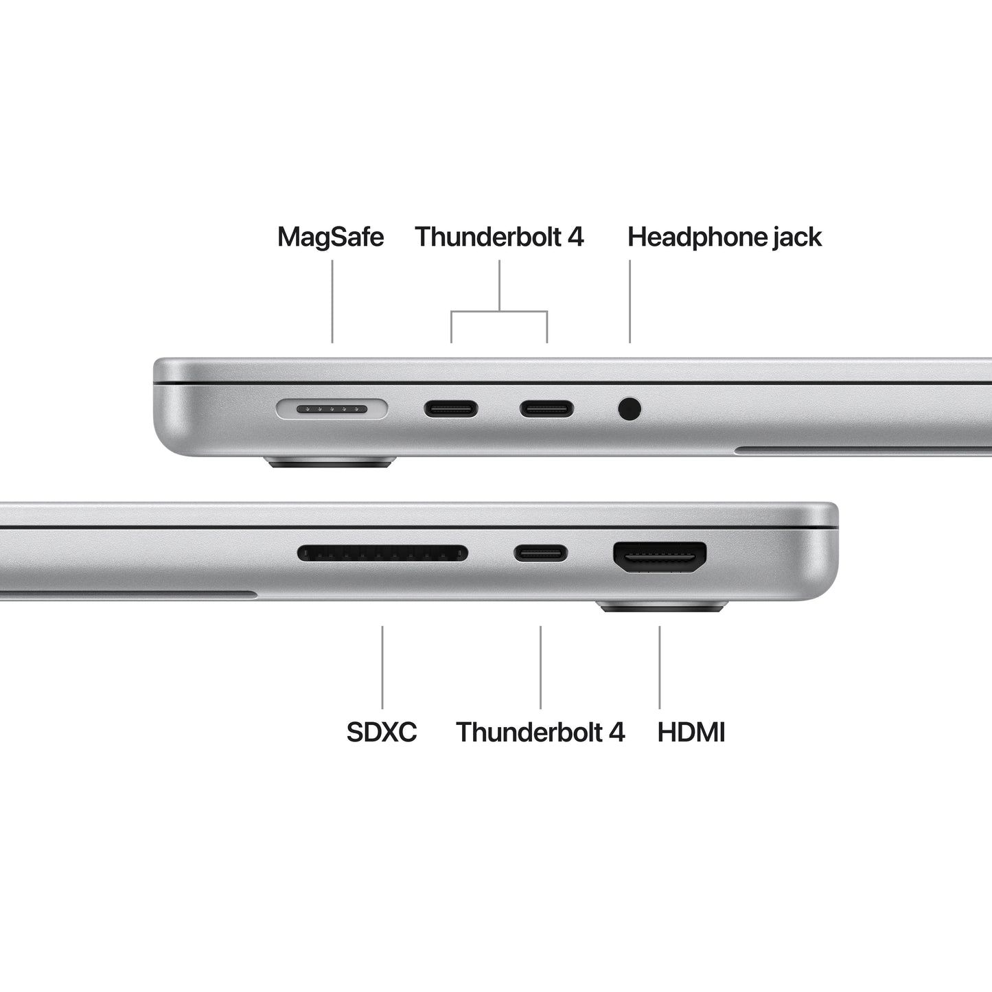 14-inch MacBook Pro: Apple M4 chip with 10-core CPU and 10-core GPU, 1TB SSD - Silver