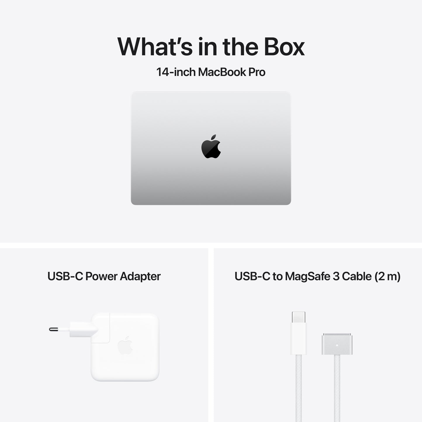 14-inch MacBook Pro: Apple M4 Pro chip with 12‑core CPU and 16‑core GPU, 512GB SSD - Silver