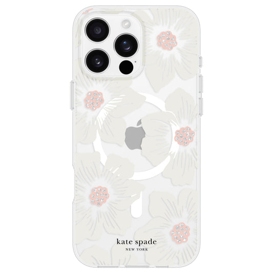 iPhone 16 Pro Max Case Kate Spade Prints MagSafe - Hollyhock Floral