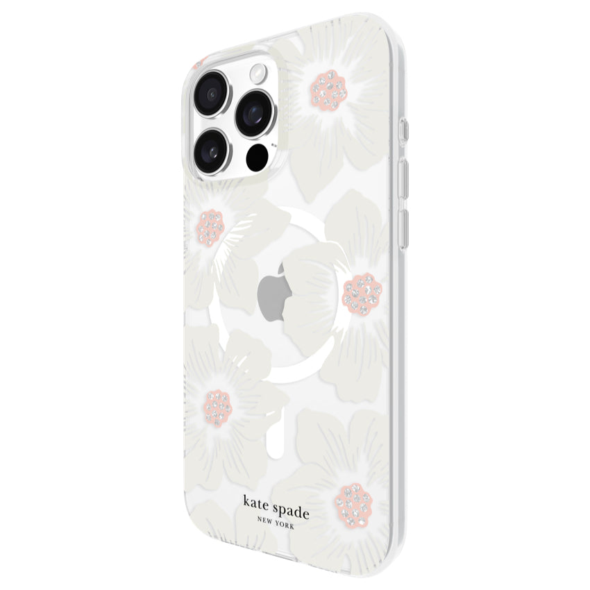 iPhone 16 Pro Max Case Kate Spade Prints MagSafe - Hollyhock Floral