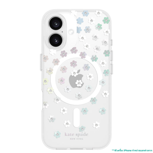 เคสกันกระแทก iPhone 16 Kate Spade Prints MagSafe ลาย Scattered Flowers