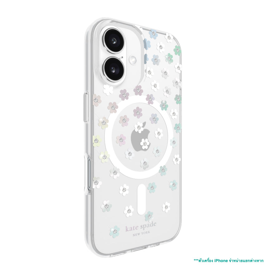 iPhone 16 Case Kate Spade Prints MagSafe - Scattered Flowers