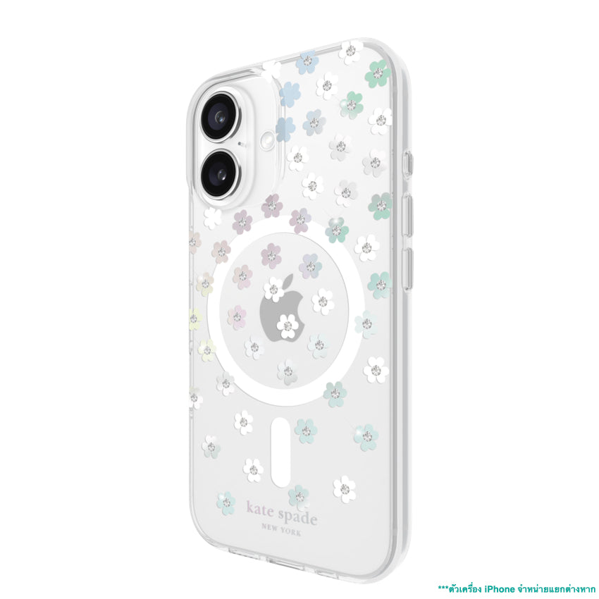 iPhone 16 Case Kate Spade Prints MagSafe - Scattered Flowers