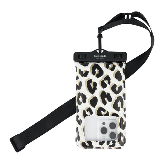 Kate Spade Waterproof Floating Pouch - City Leopard