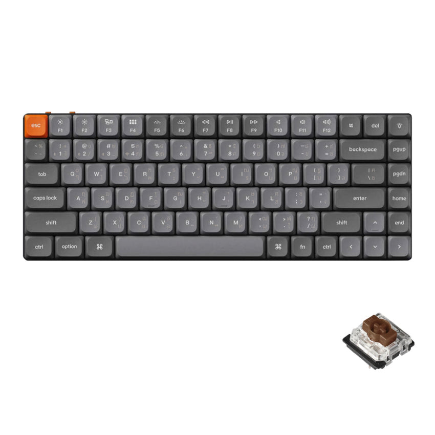 Keychron K3 H3 Max Gateron RGB Hot-swappable Brown switch TH