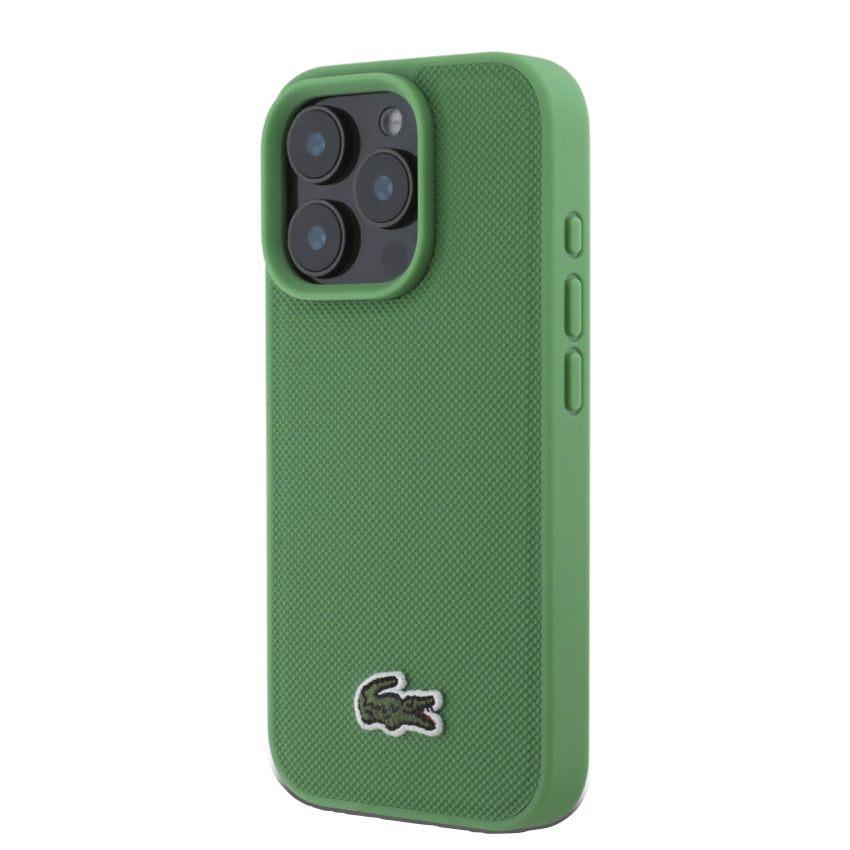 เคสกันกระแทก Lacoste iPhone 16 Pro  MagSafe Hard สี Green