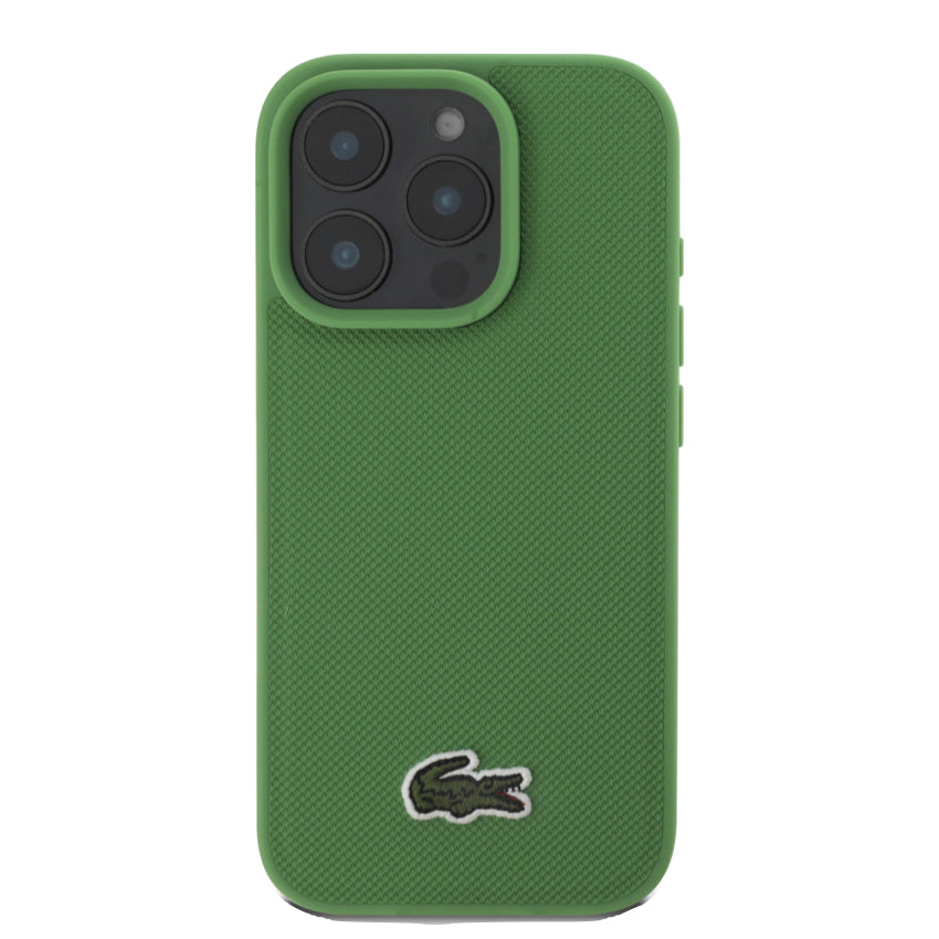 เคสกันกระแทก Lacoste iPhone 16 Pro  MagSafe Hard สี Green