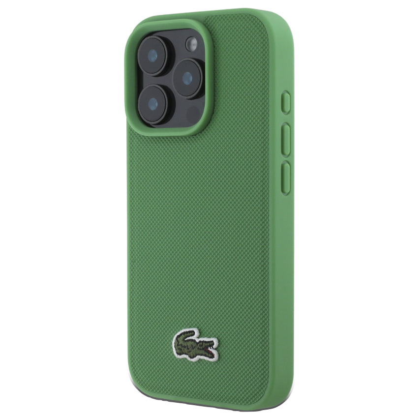 เคสกันกระแทก Lacoste iPhone 16 Pro Max MagSafe Hard สี Green