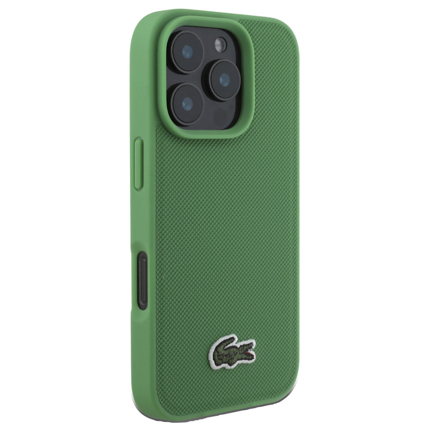 เคสกันกระแทก Lacoste iPhone 16 Pro Max MagSafe Hard สี Green