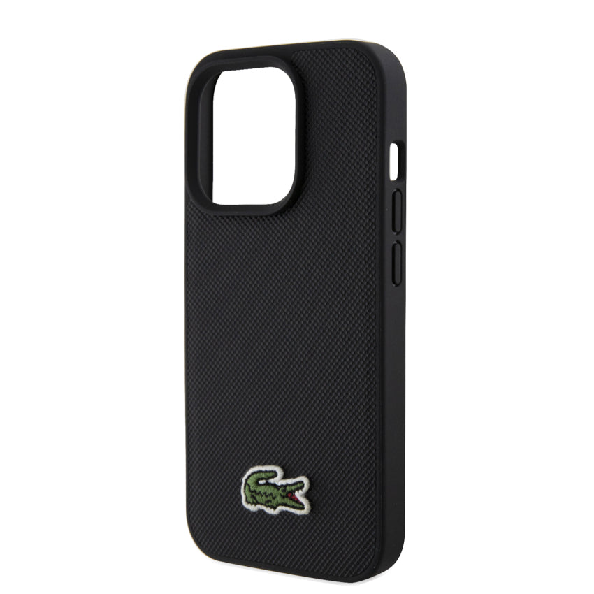 เคสกันกระแทก Lacoste Mag Hard สำหรับ iPhone 15 Pro สี Black