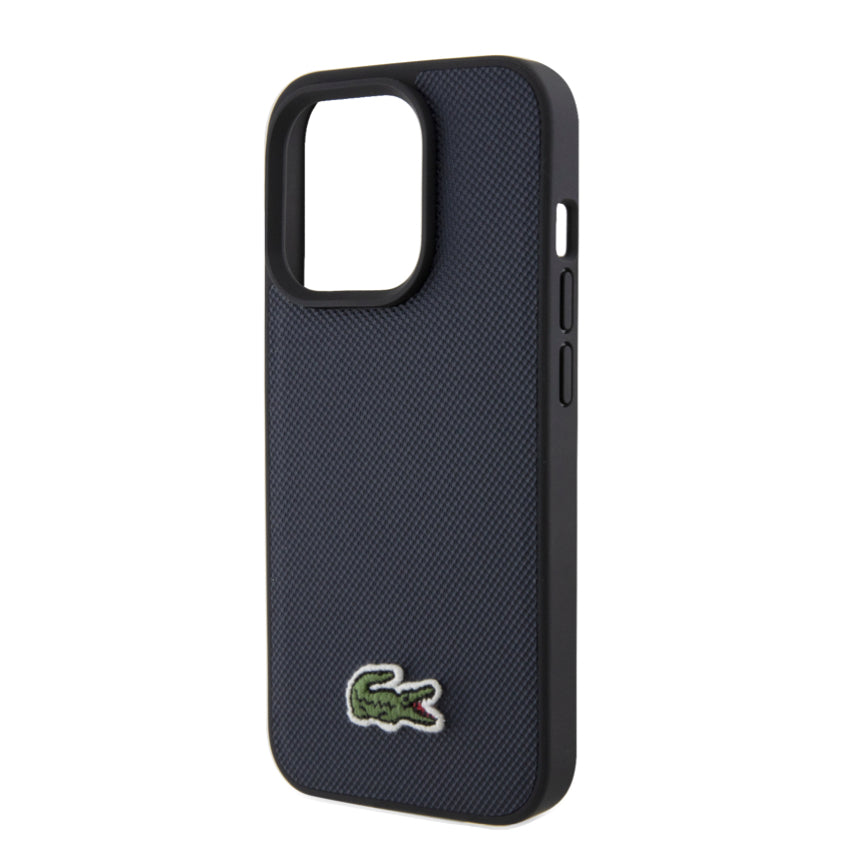 Lacoste Mag Hard Case for iPhone 15 Pro - Navy