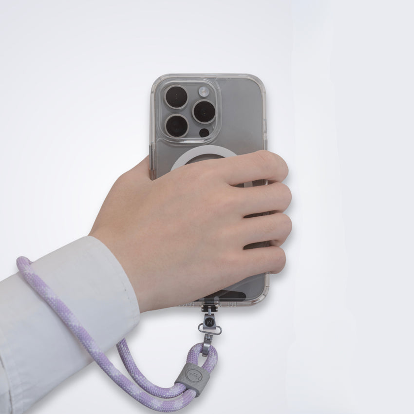 สายคล้องข้อมือ Yoggle Click Hand - Purple ป้องกันโทรศัพท์มือถือตกหล่น จากแบรนด์ M.CRAFTSMAN