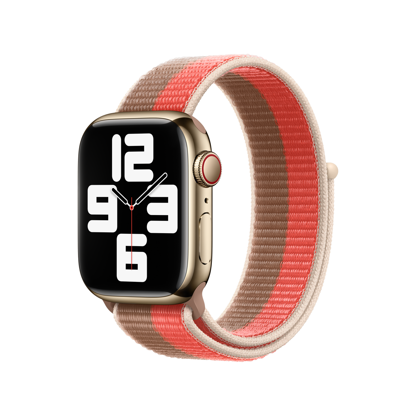 สาย Sport Loop Pink Pomelo/Tan สำหรับ Apple Watch 41มม. 