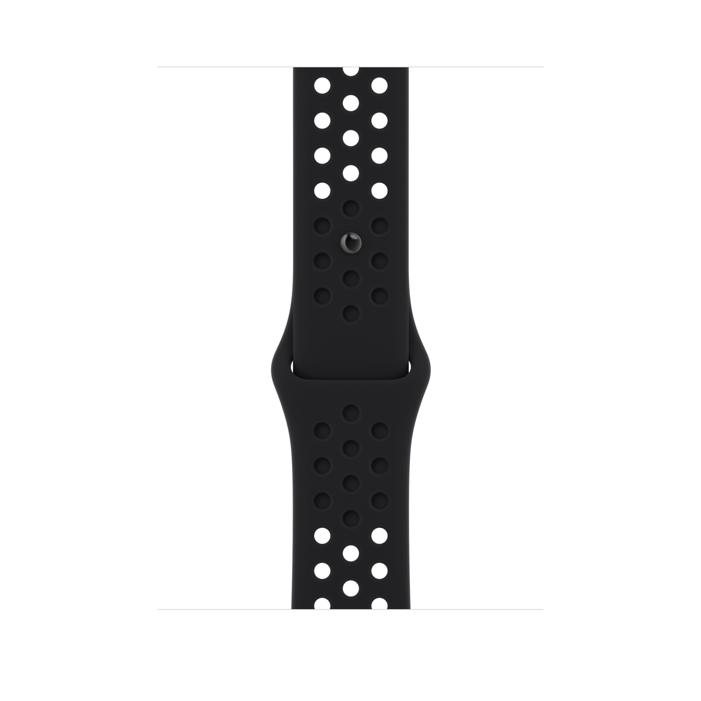 45mm Black/Black Nike Sport Band