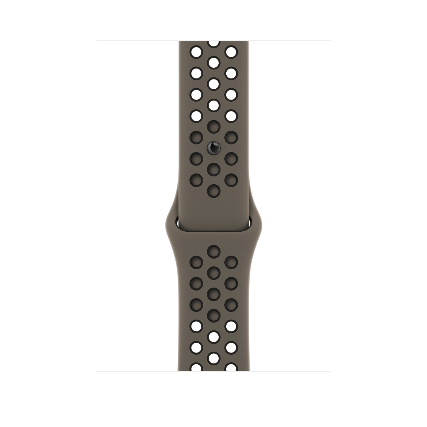 45mm Olive Gray/Black Nike Sport Band