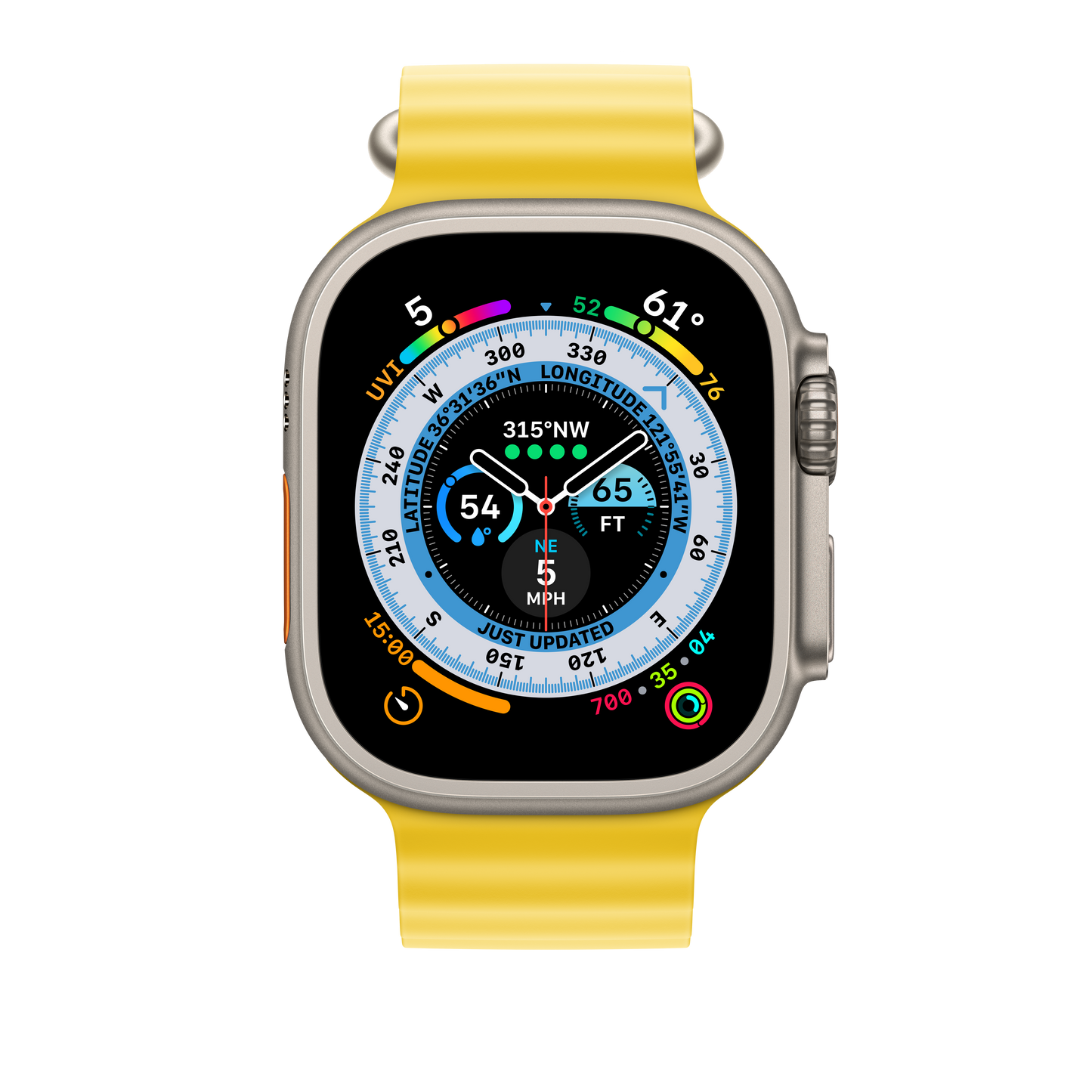 49mm Yellow Ocean Band