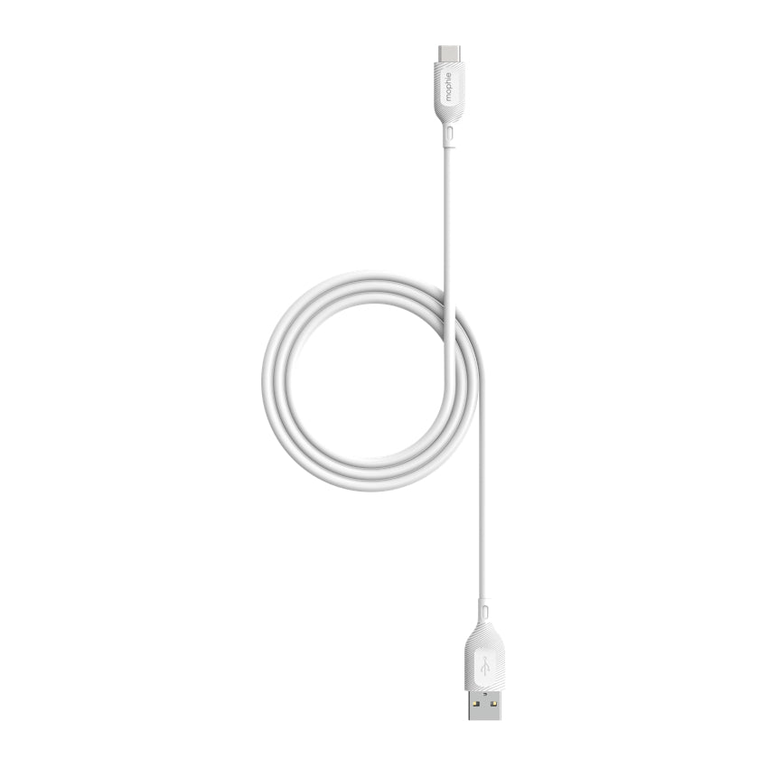 Mophie Essential USB-A to USB-C TPE Cable - White (1m)