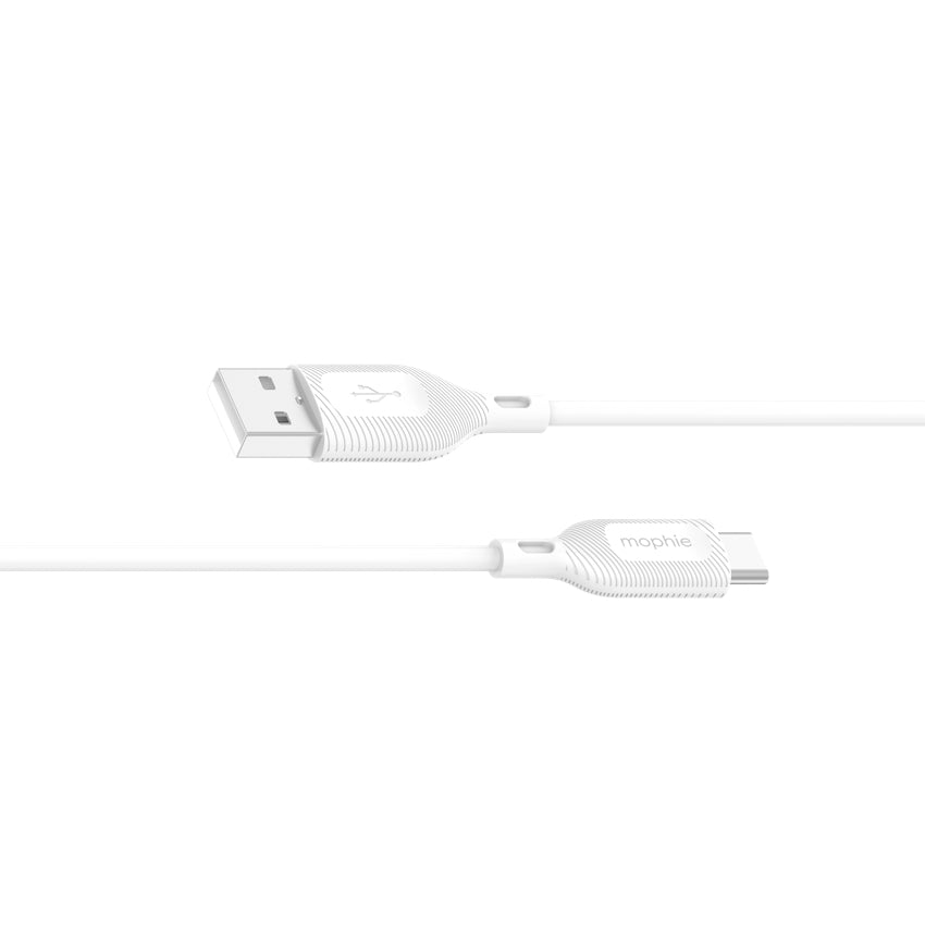 Mophie Essential USB-A to USB-C TPE Cable - White (1m)