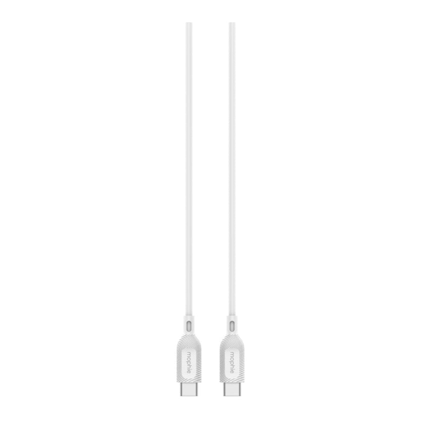 Mophie Essential USB-C to USB-C 60W TPE Cable 2m - White