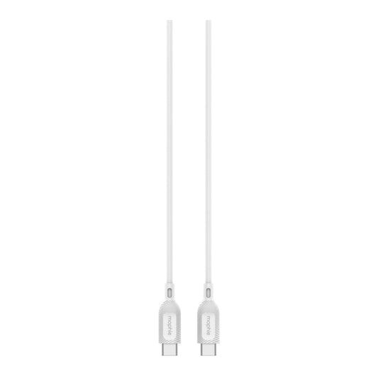 Mophie Essential USB-C to USB-C 60W TPE Cable 2m - White